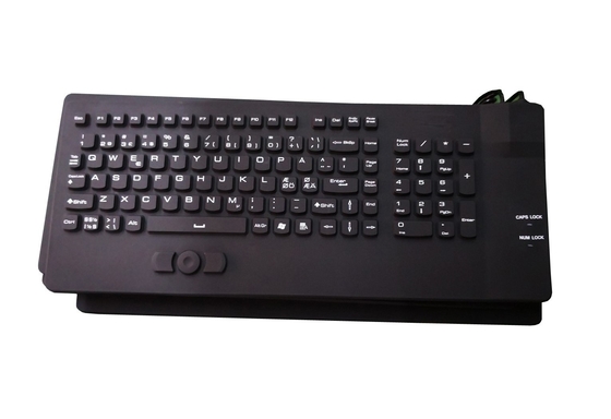 China Nordic German layout industrial medical keyboard mouse combo set with 112 silicone keys supplier